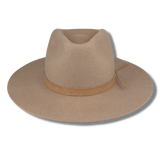 Toni Fedora Hat - Café