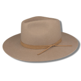Toni Fedora Hat - Café