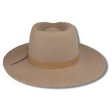 Toni Fedora Hat - Café
