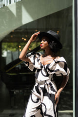 Toni Fedora Hat - Black