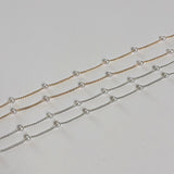 Pearl Chain Hat Band