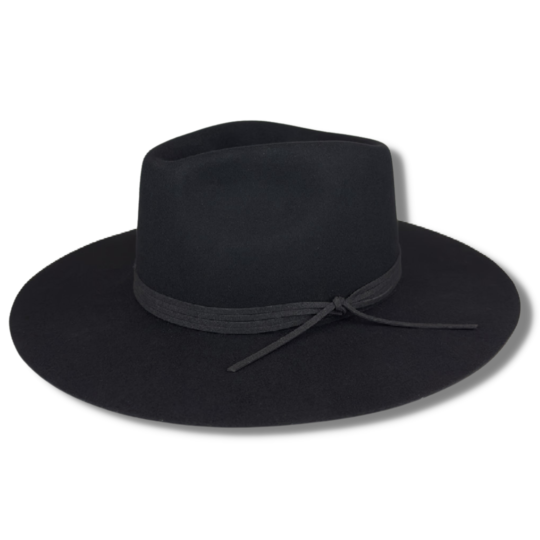 Toni Fedora Hat - Black