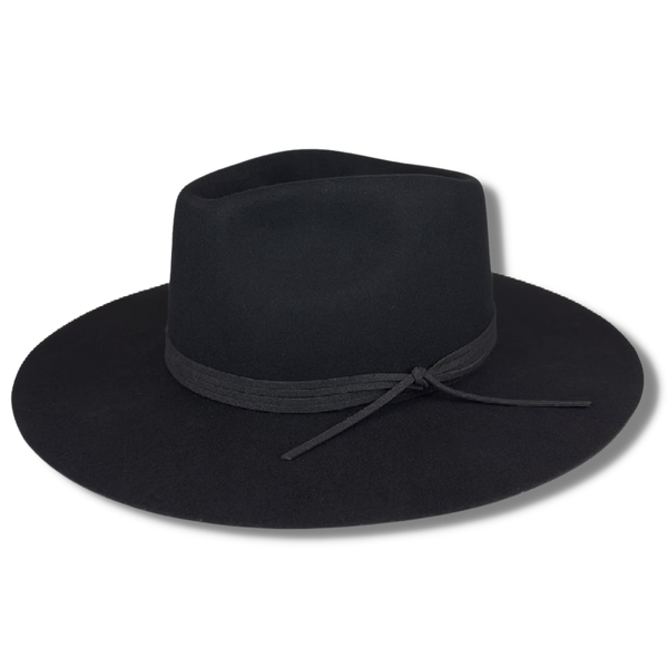 Toni Fedora Hat - Black