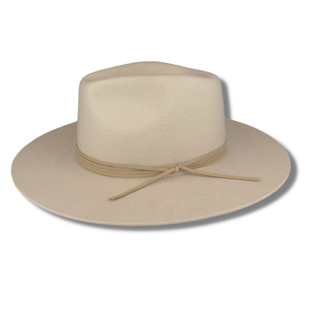 Toni Fedora Hat - Cream
