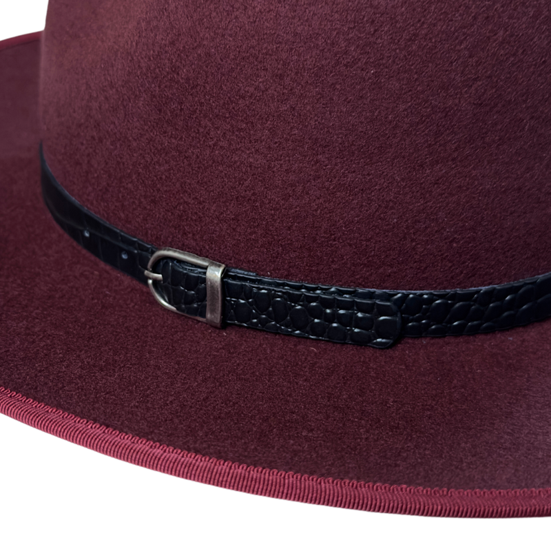 Crocodile Print Hat Band