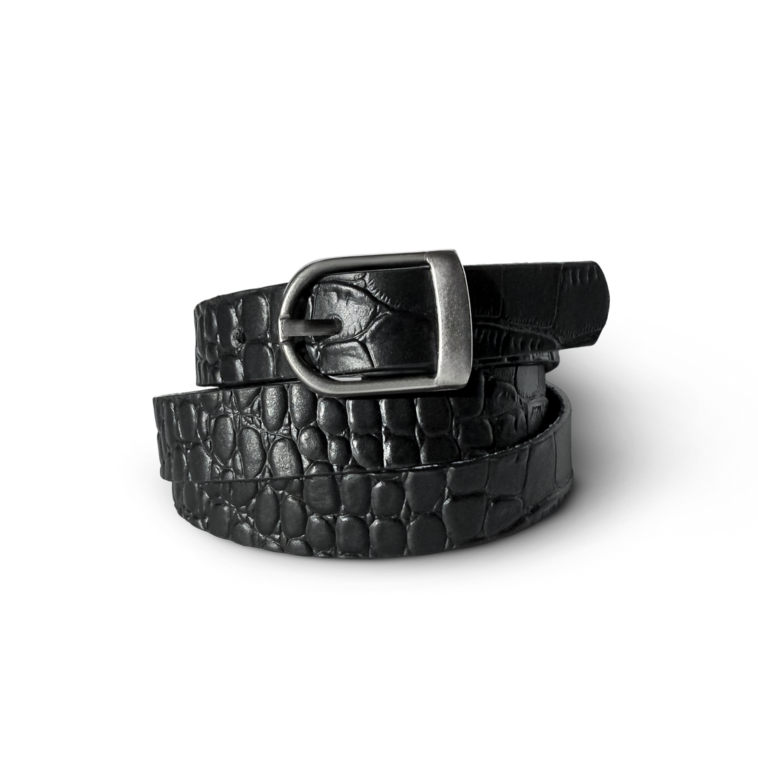 Crocodile Print Hat Band